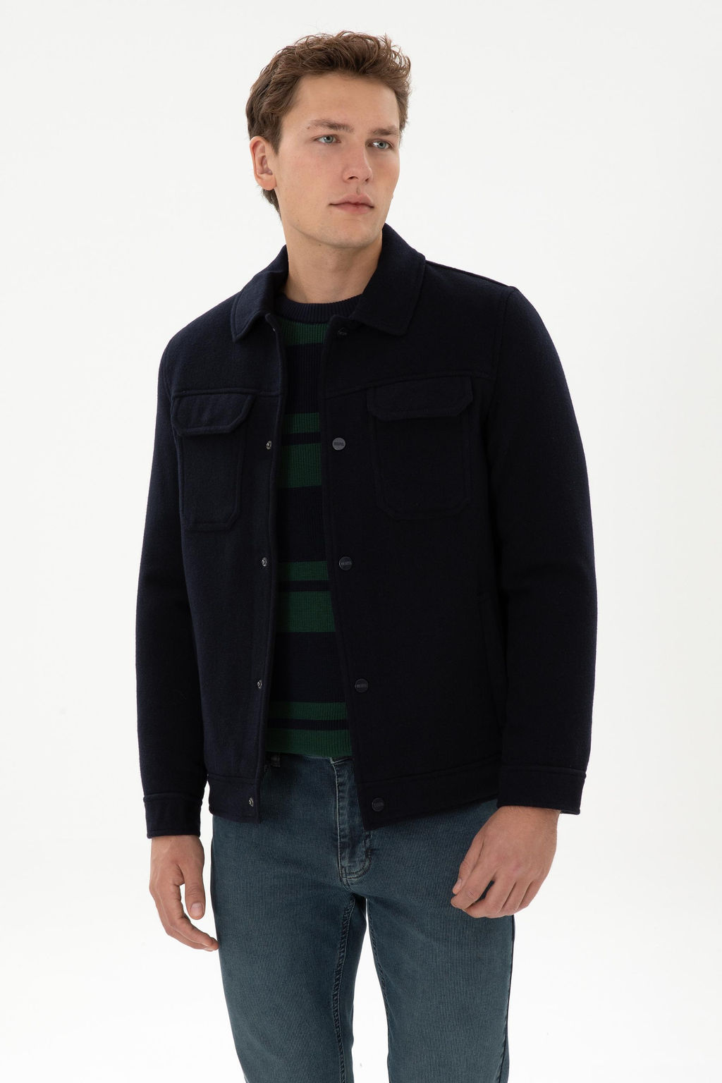 Erkek Lacivert Ka_e Mont - U.s. polo assn фото 3