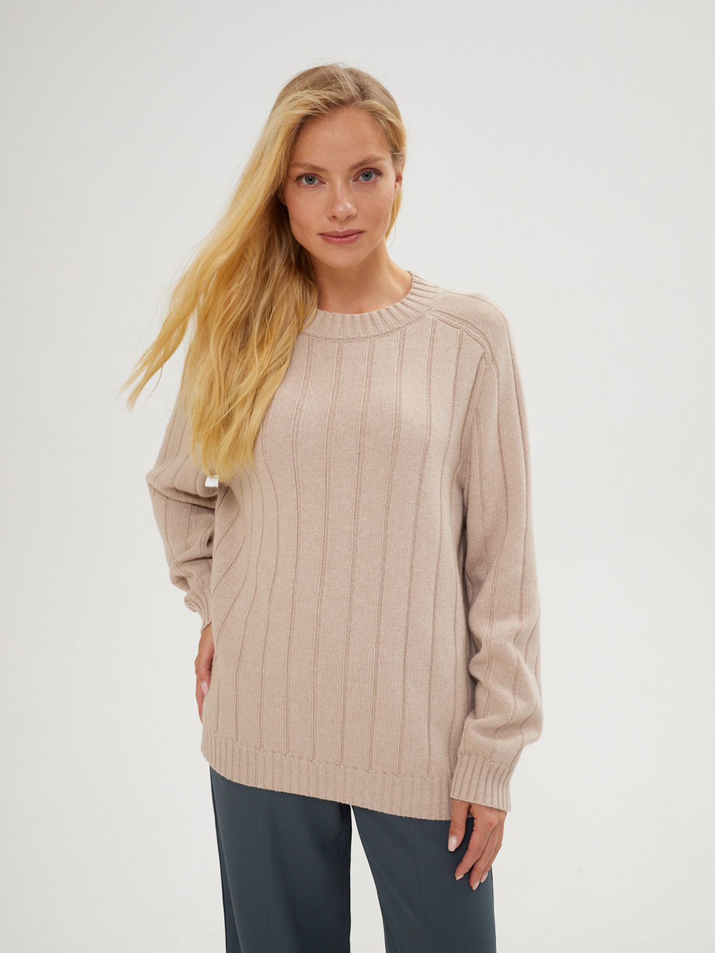 Джемпер 311.070368/бежевый - Seven senses фото 32