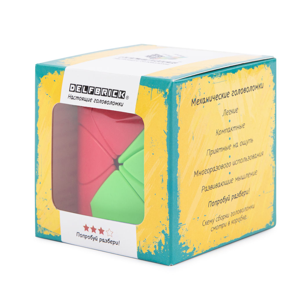 DELFBRICK DLK- 10 Головоломка механическая 1 шт 2-й сорт Бочка 1 элемент