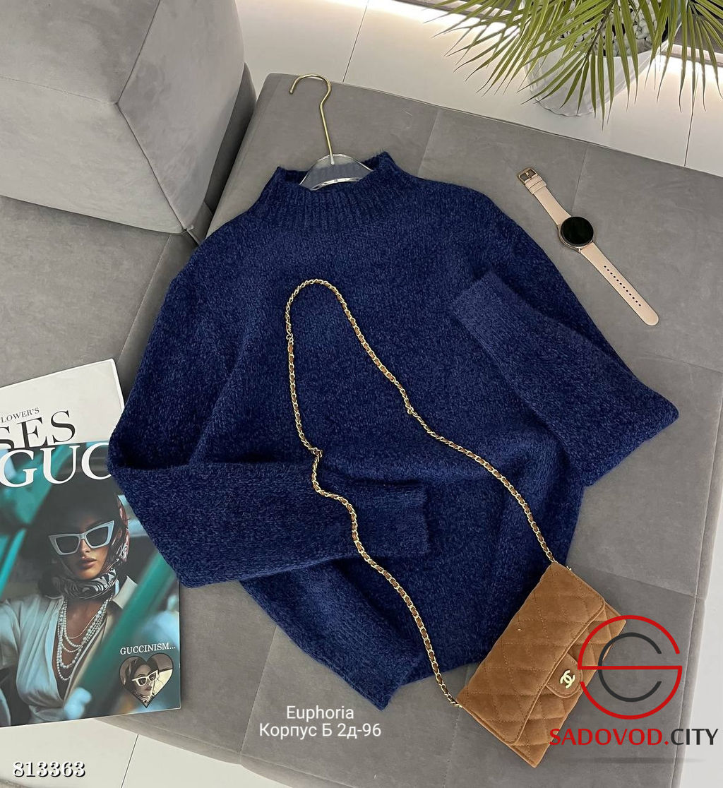 Кофта женская однотонная - Bruno фото 5