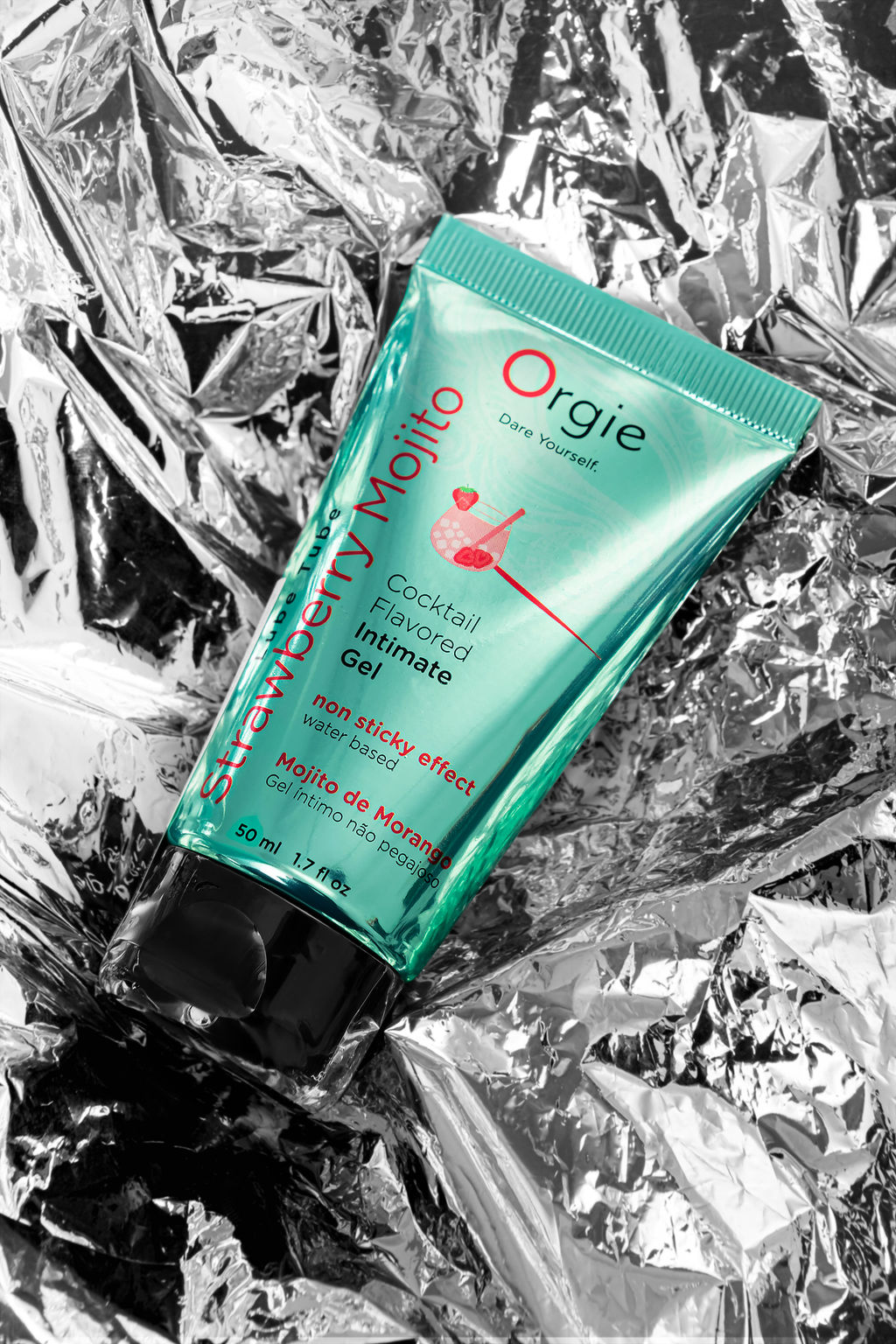 Интимный гель Orgie LUBE TUBE на водной основе, со вкусом клубничного мохито, 50 мл