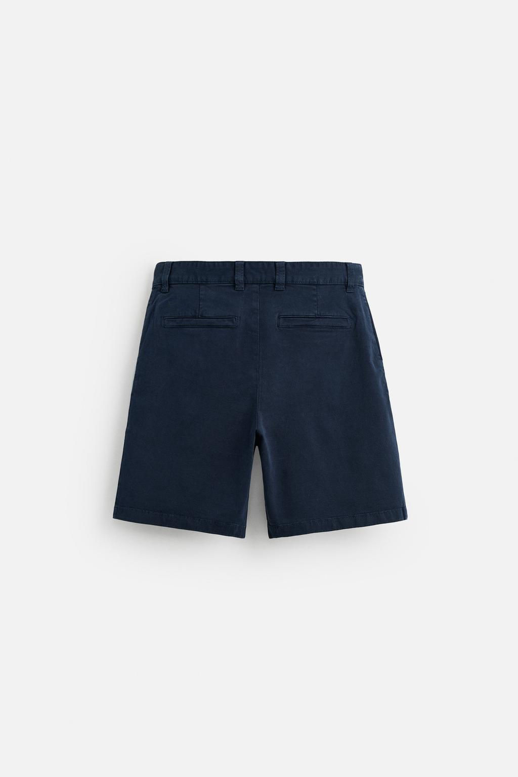 CHINO REGULAR FIT BERMUDA SHORTS - Zara фото 36