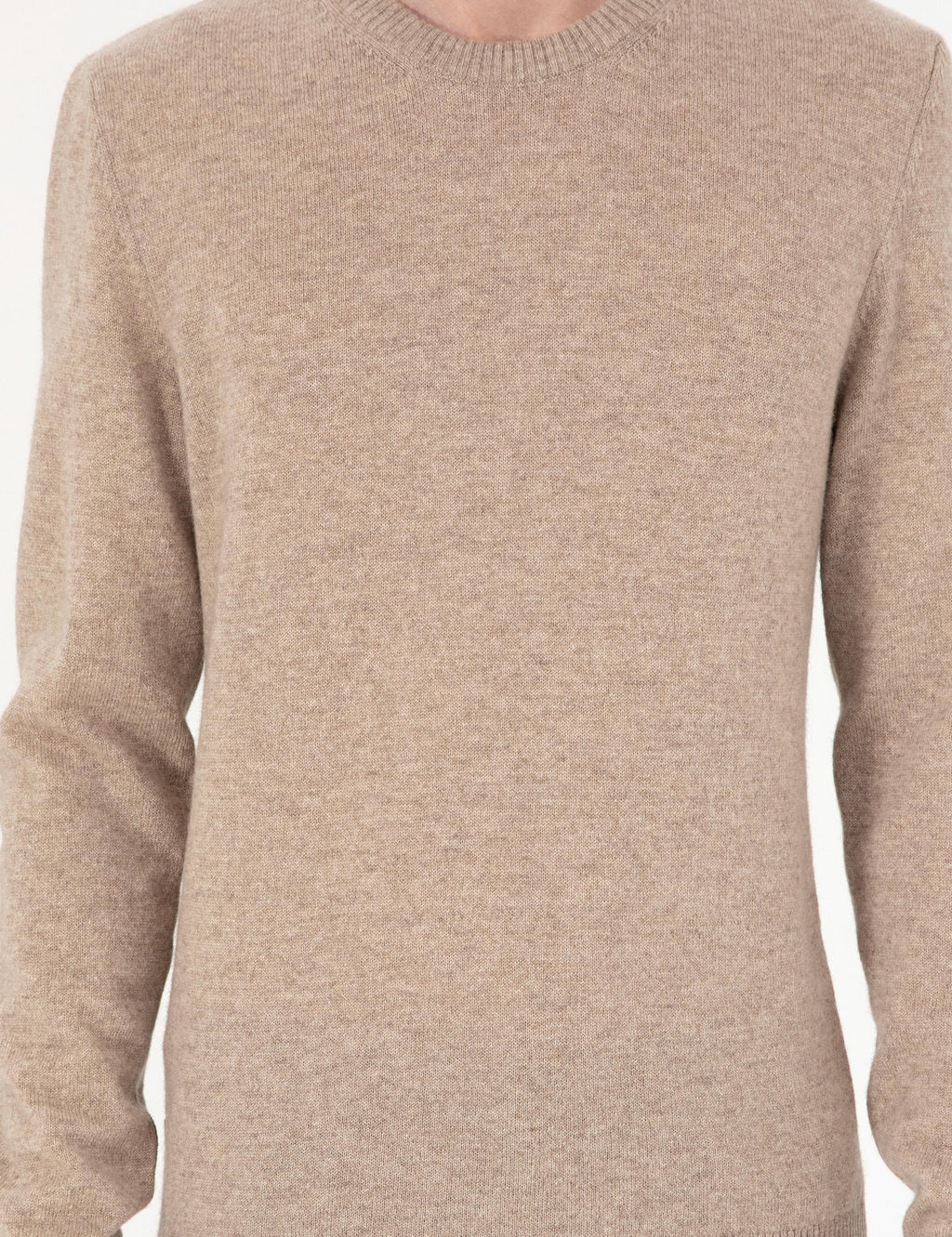 Vizon Melanj Slim Fit Bisiklet Yaka Ka_mir Triko Kazak - Pierre cardin фото 6