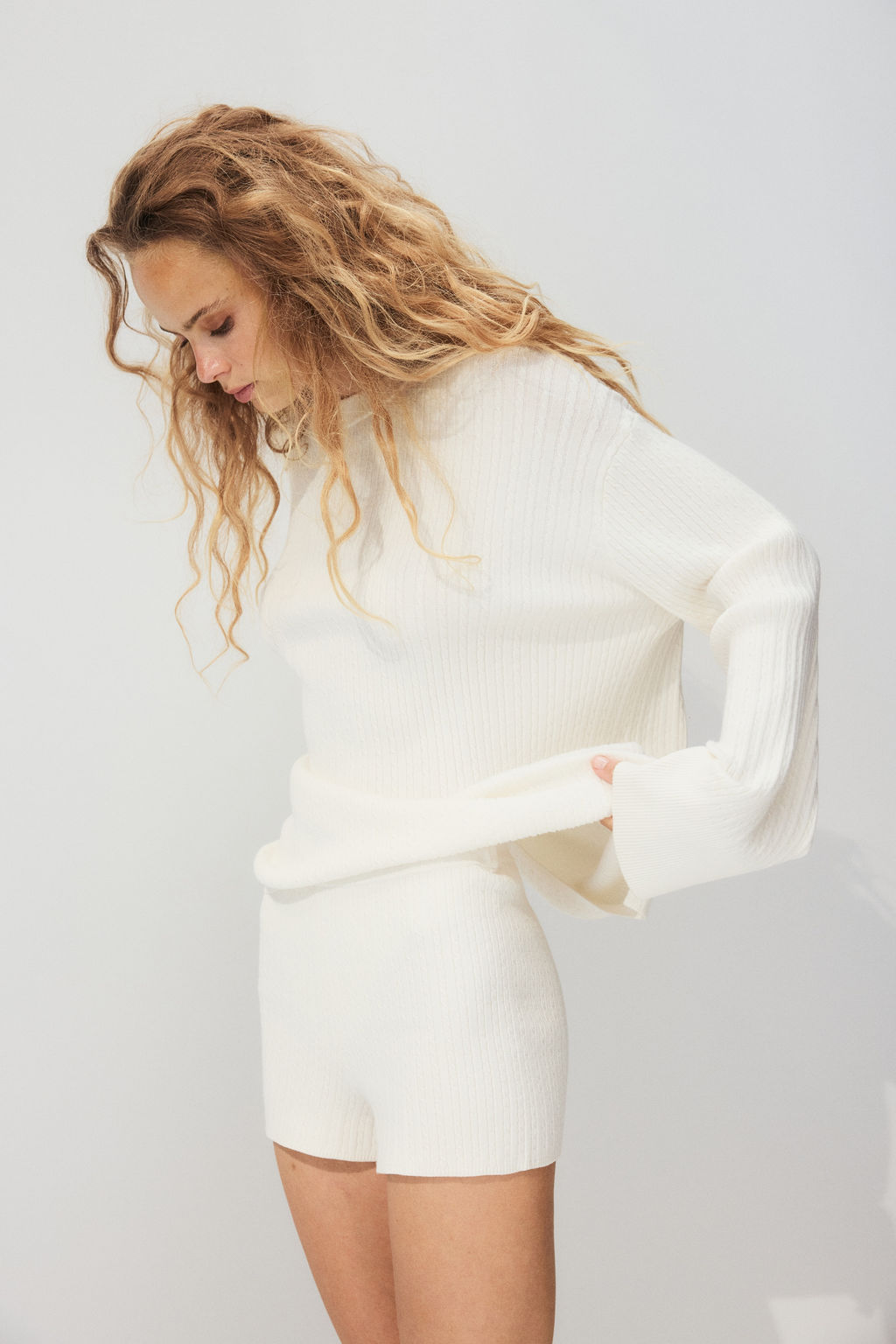 Jersey en punto trenzado - H&m фото 3