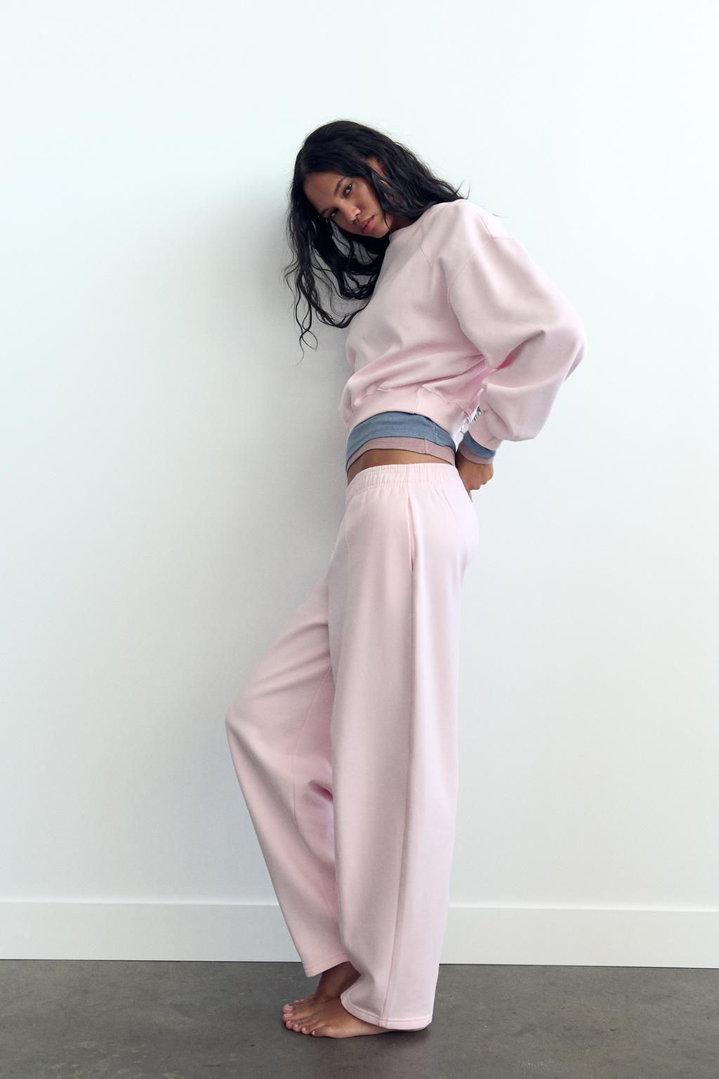 STRAIGHT-LEG PLUSH TROUSERS - Zara фото 25