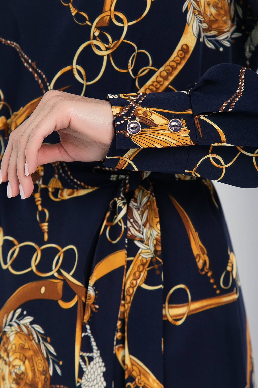 Платье Презентация стиля (темно-синее) П12650-15 - Lt collection фото 4