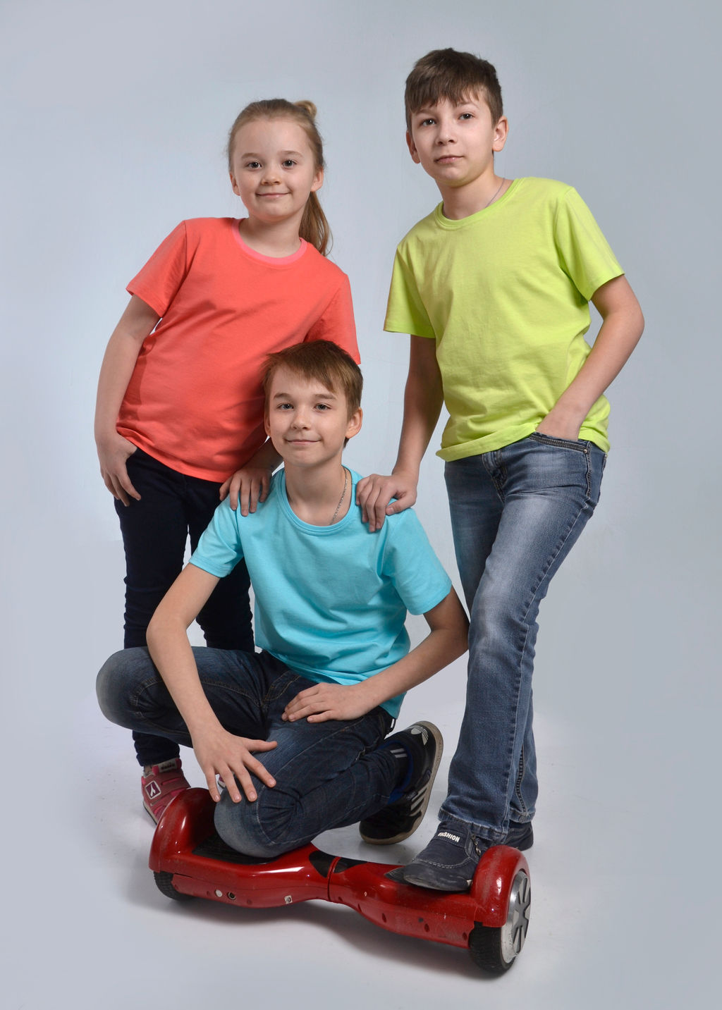 Футболка детская (серый №3)