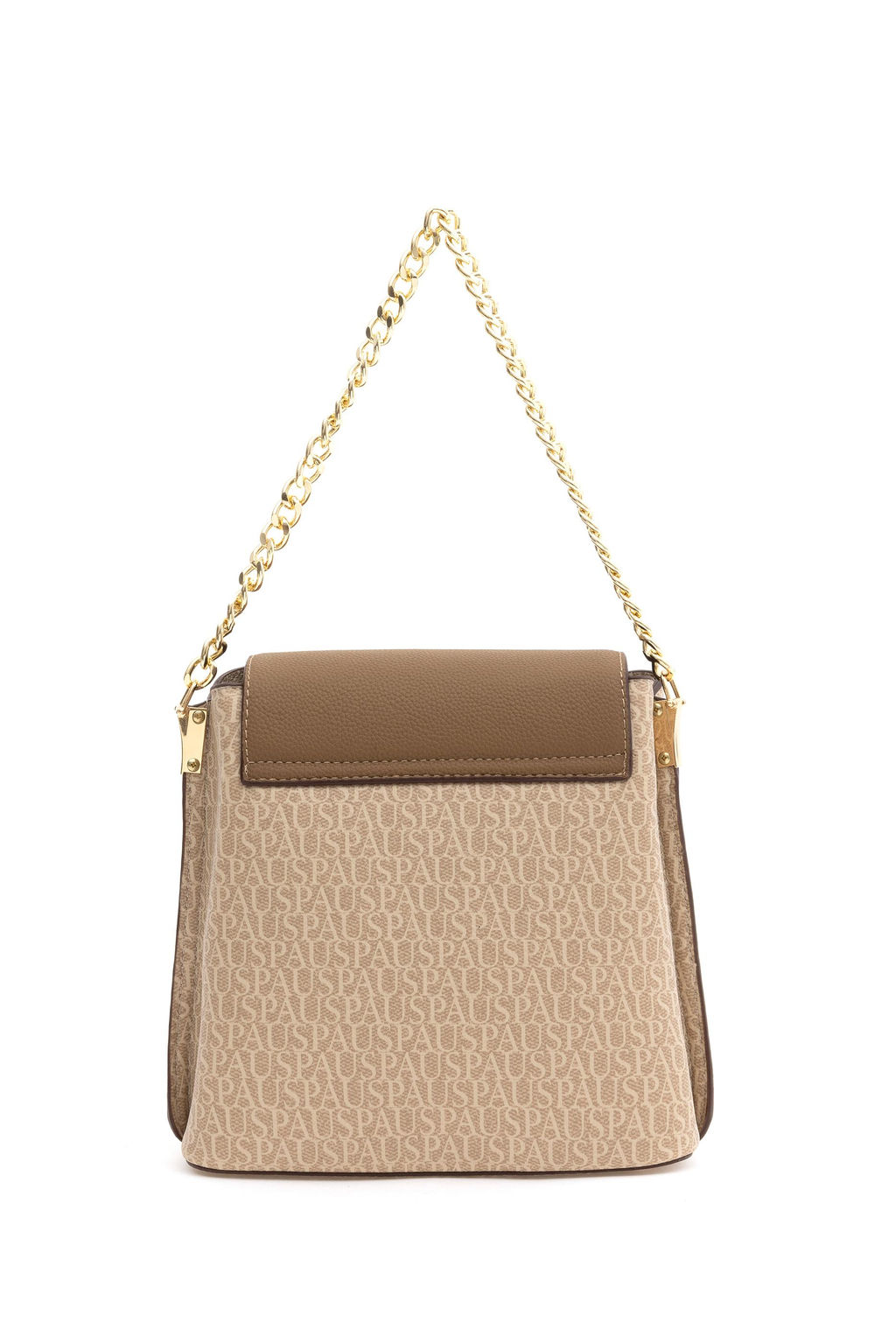 Женская бежевая сумка через плечо Неожиданная скидка в корзине - U.s. polo assn фото 3