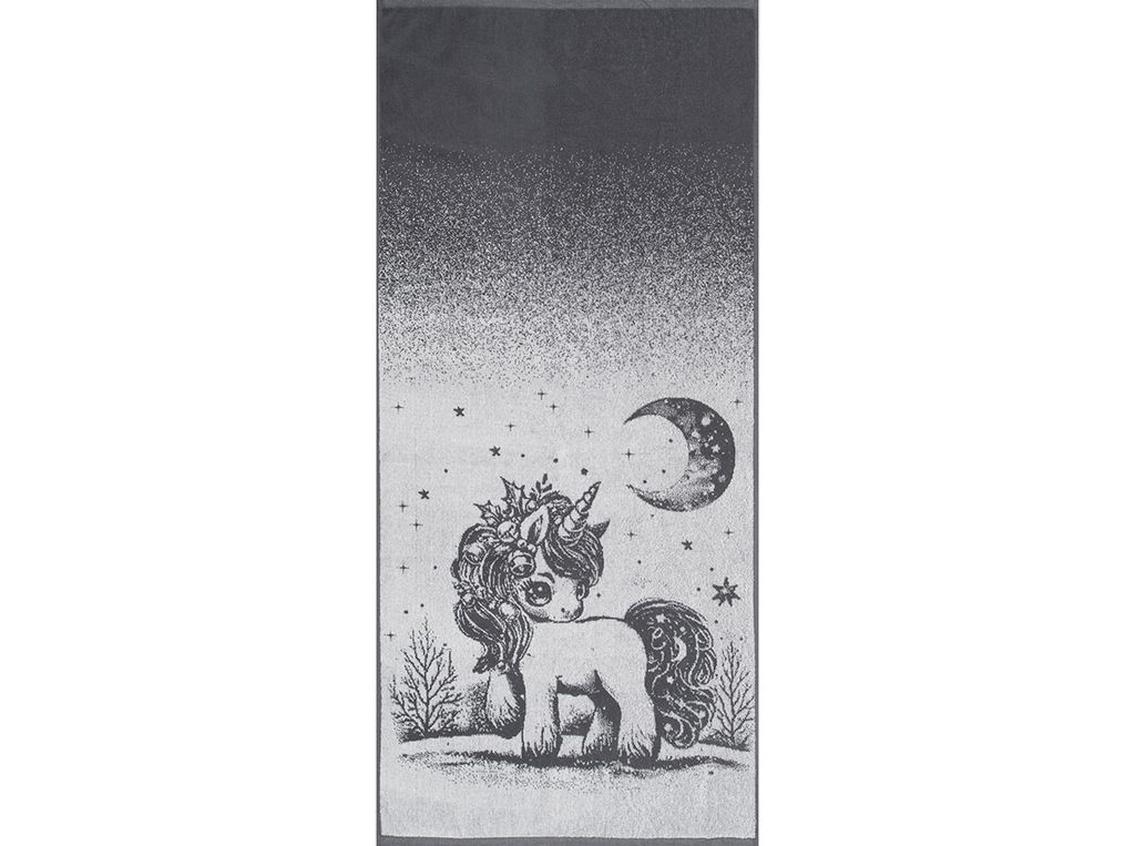 Полотенце махровое 6с102.411ж1 Волшебная ночь(графит5) 67х150см