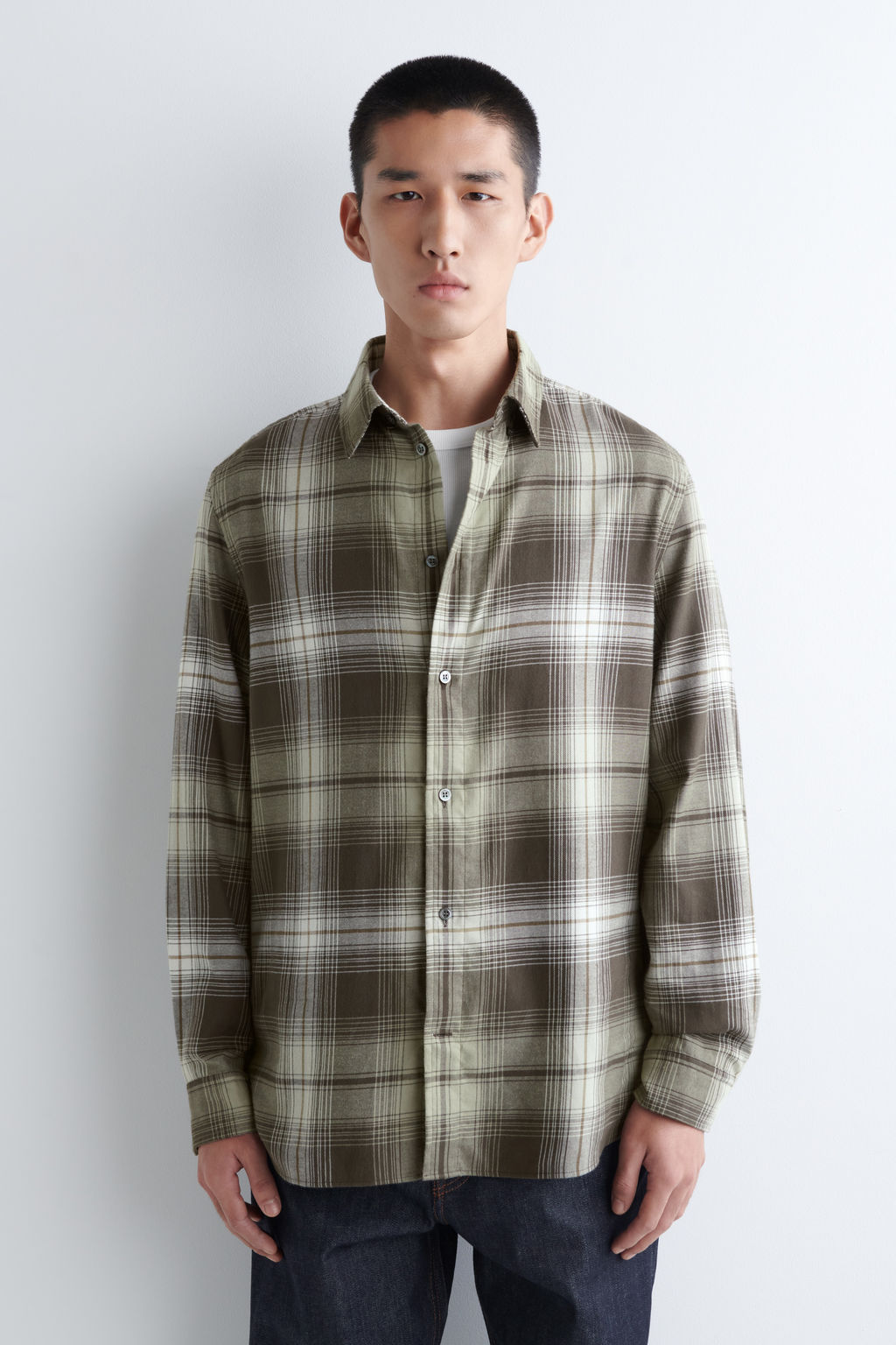 CAMISA DE CUADROS DE ALGOD?N PIMA - H&m фото 2