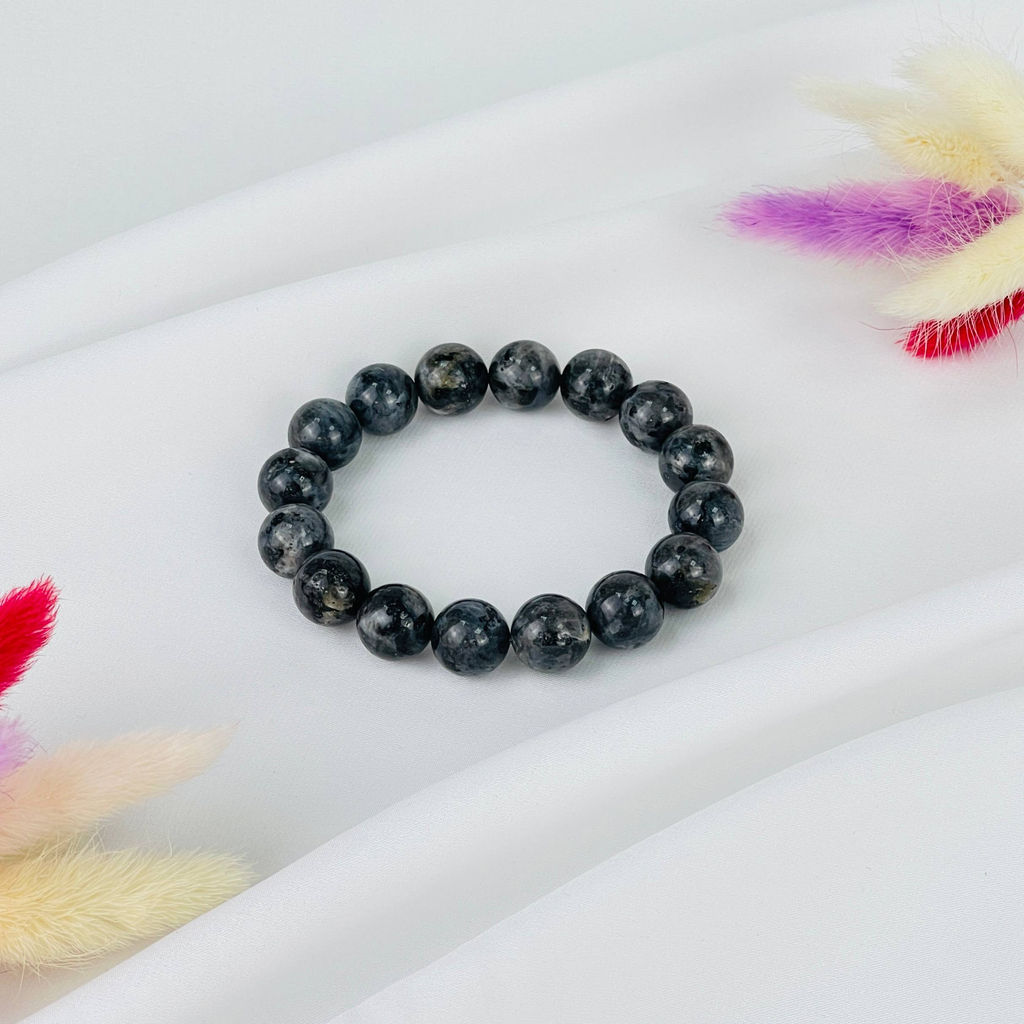 Браслет из Лабрадора (Лаврикит) - Радуга самоцветов фото 3