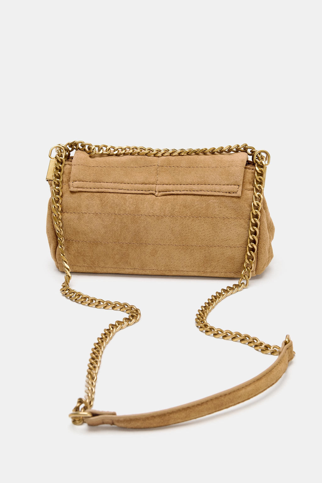 SPLIT SUEDE SHOULDER BAG - Zara фото 11