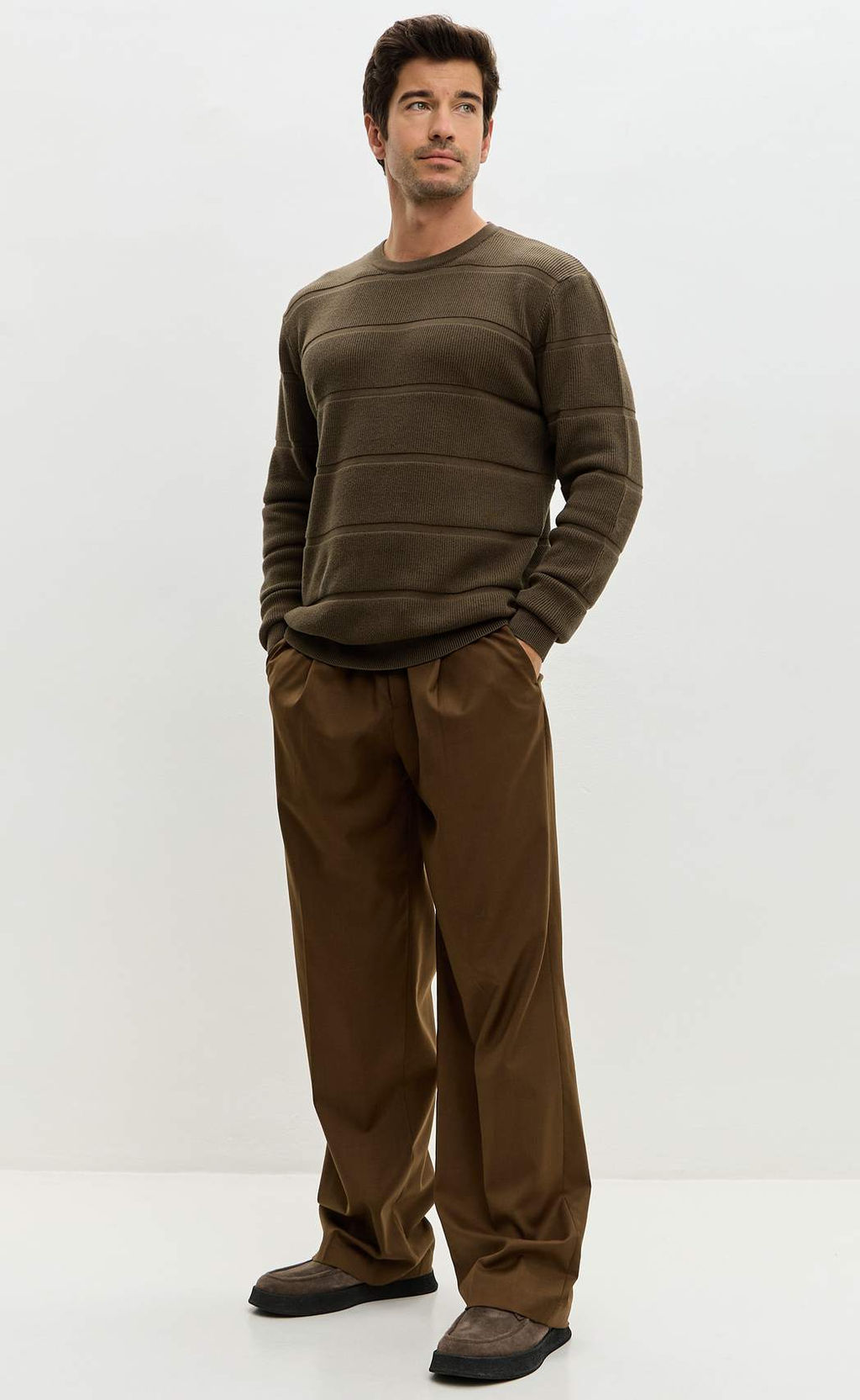 Джемпер P521-1571 d.beige - Primm фото 9