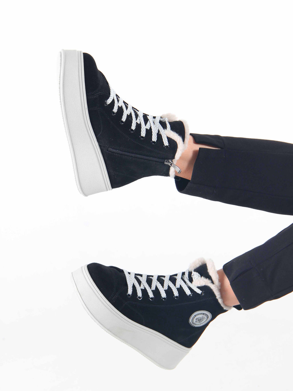 Ботинки 217.ALTAgr. черный замша R