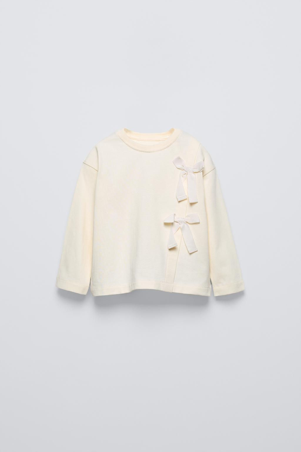 BOW T-SHIRT - Zara фото 4