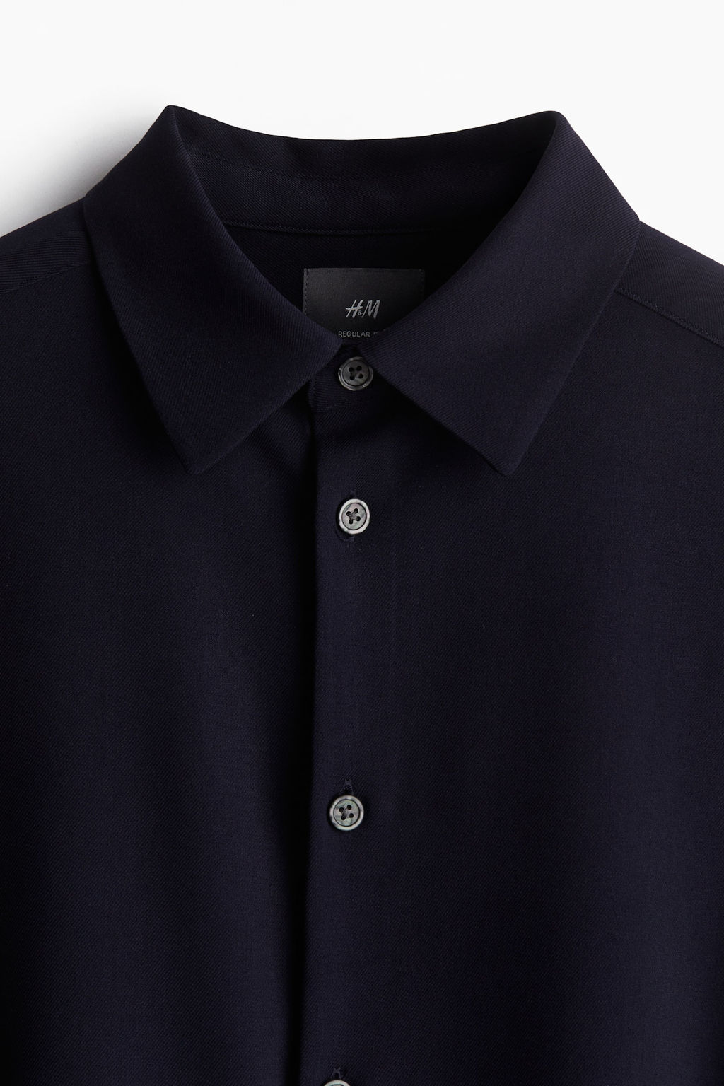 Camisa de sarga Regular Fit - H&m фото 6