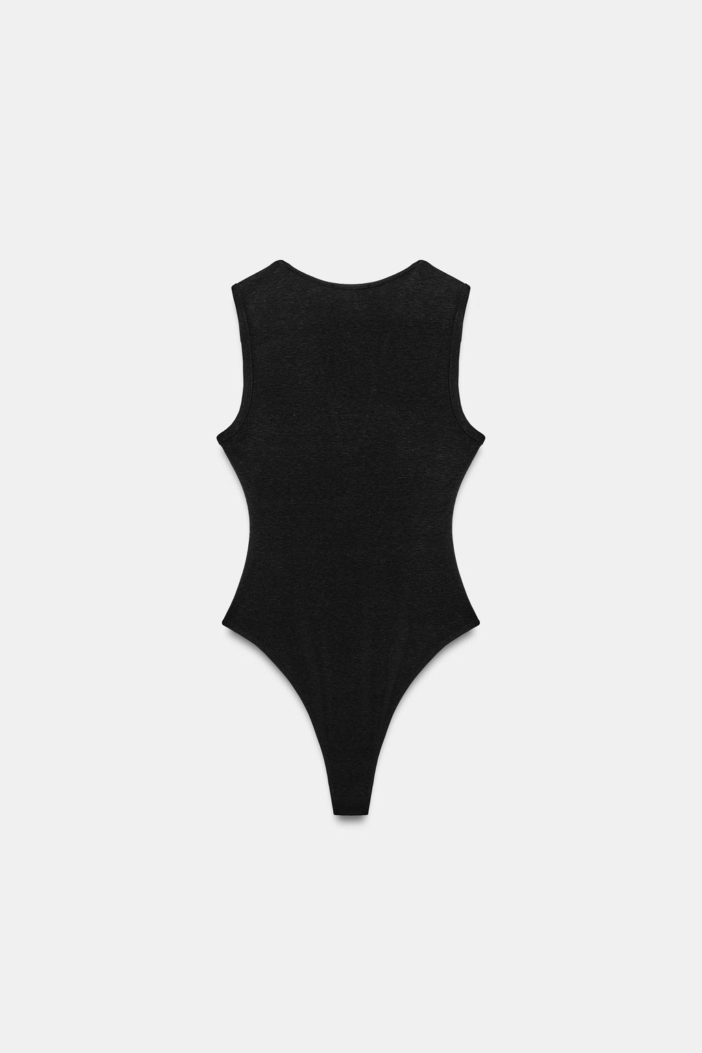 FITTED V-NECK BODYSUIT - Zara фото 13