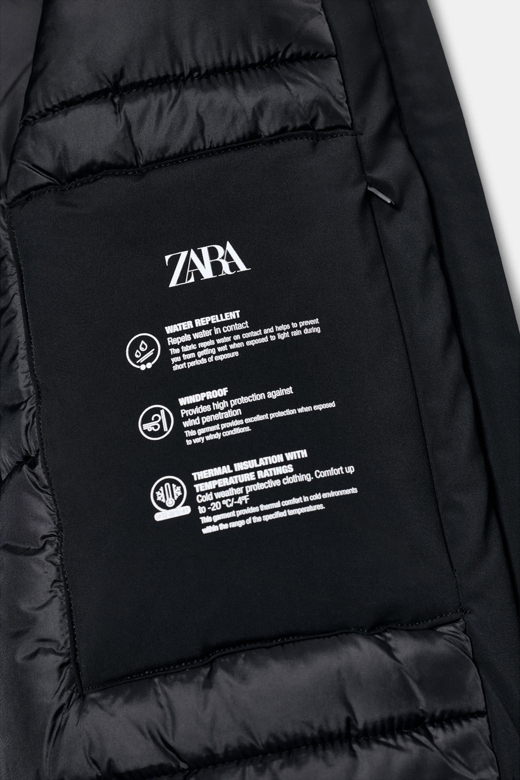 WATER-REPELLENT AND WINDPROOF HOODED JACKET