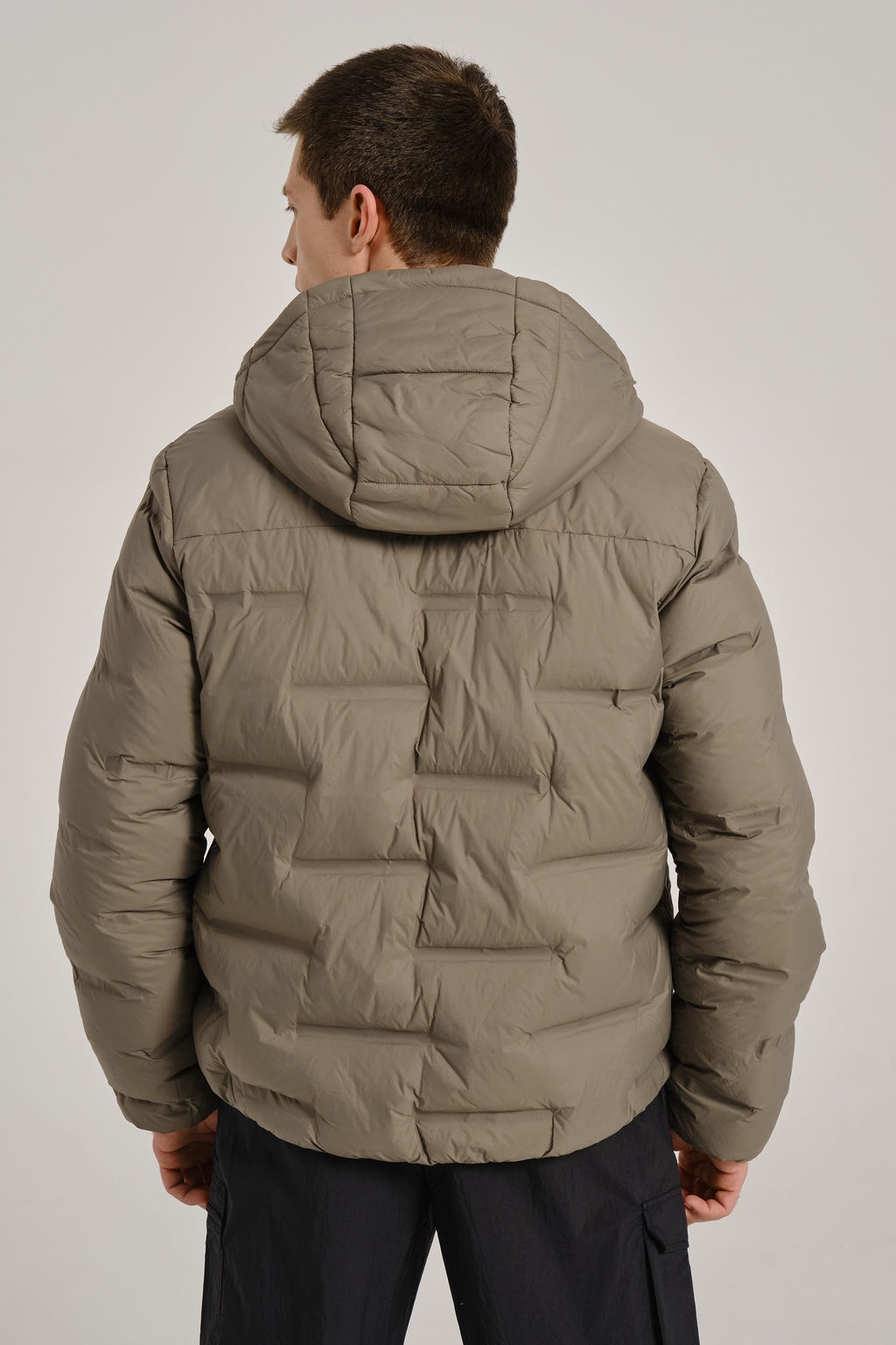 Пуховик короткий Хаки OUTDOOR Down Jacket - Anta фото 12