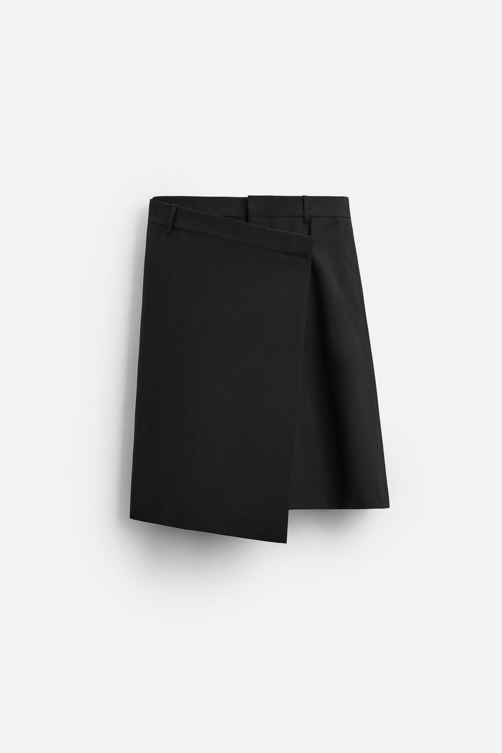LIMITED EDITION WRAP PLEAT SKIRT - Zara фото 6