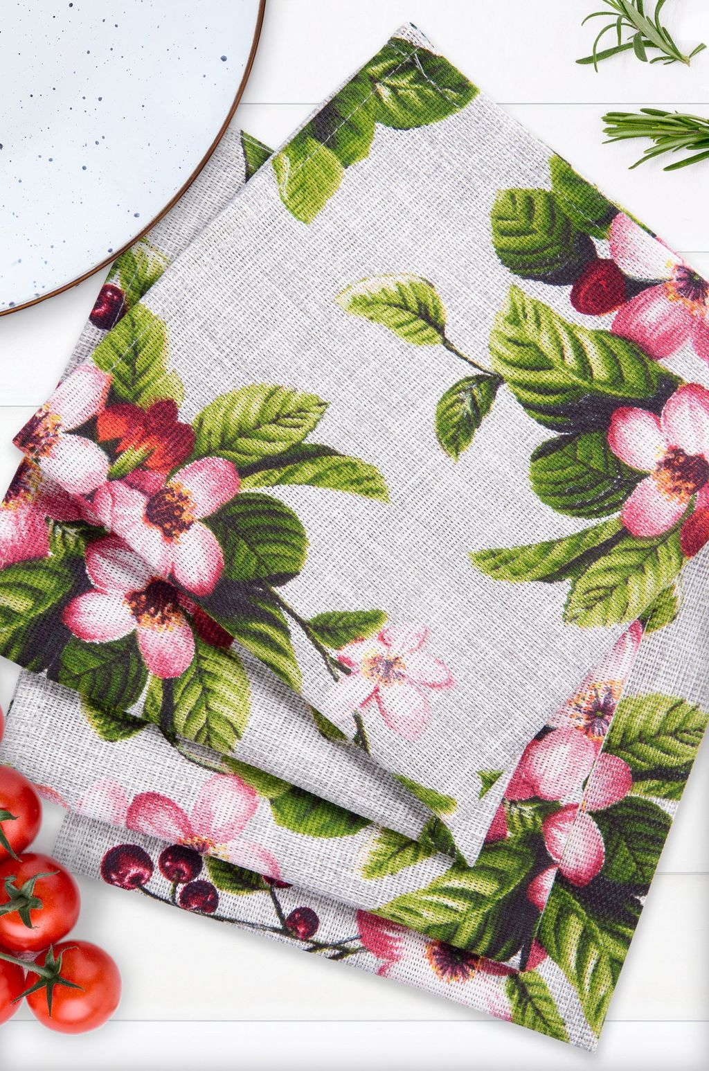 Набор салфеток из рогожки 4 шт Happy Fox Home  фото 3