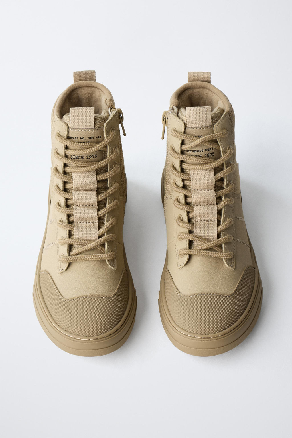 TECHNICAL HIGH-TOP SNEAKERS - Zara фото 5