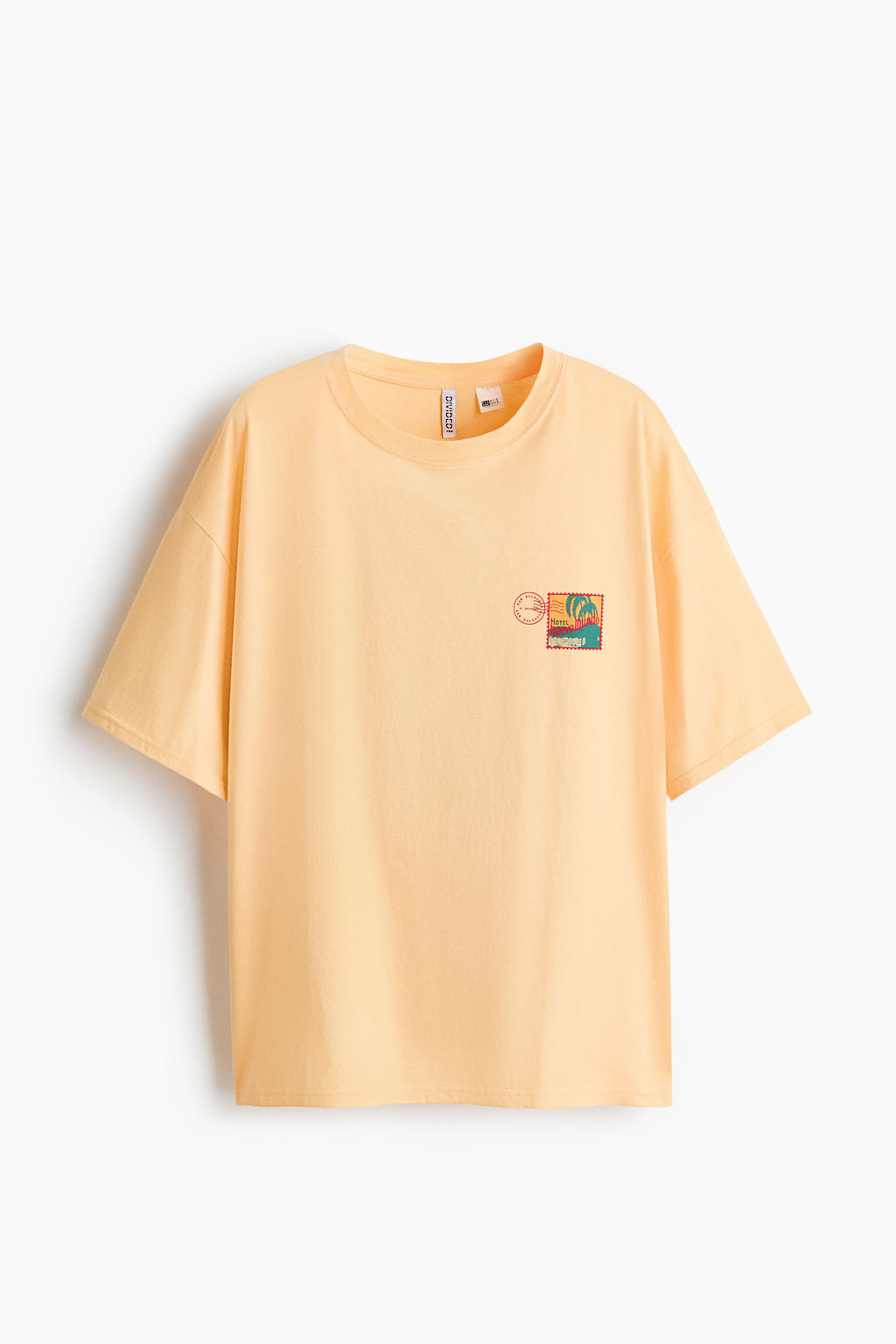 Camiseta oversize estampada - H&m фото 2