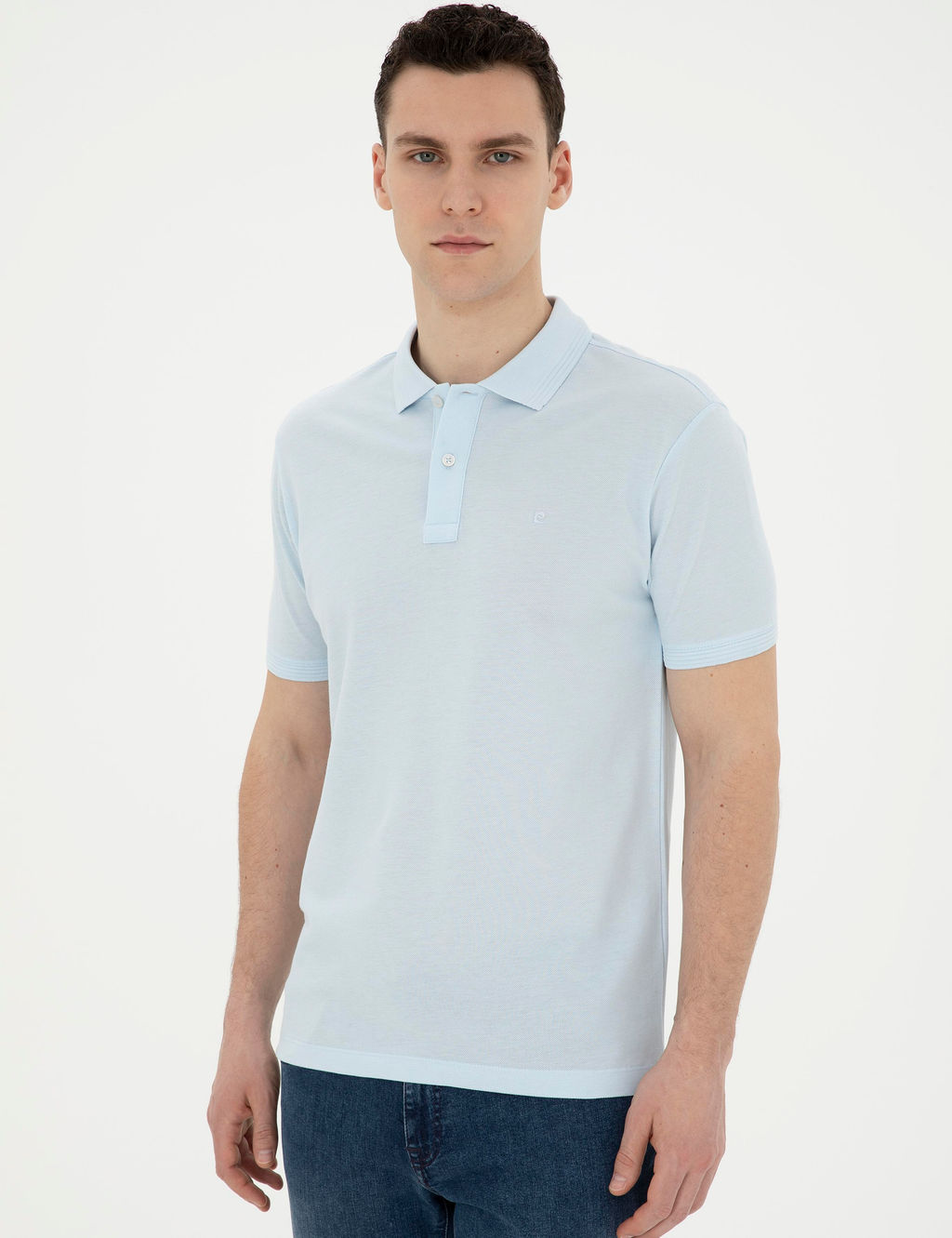 A__k Mavi Slim Fit Basic Ti__rt - Pierre cardin фото 10