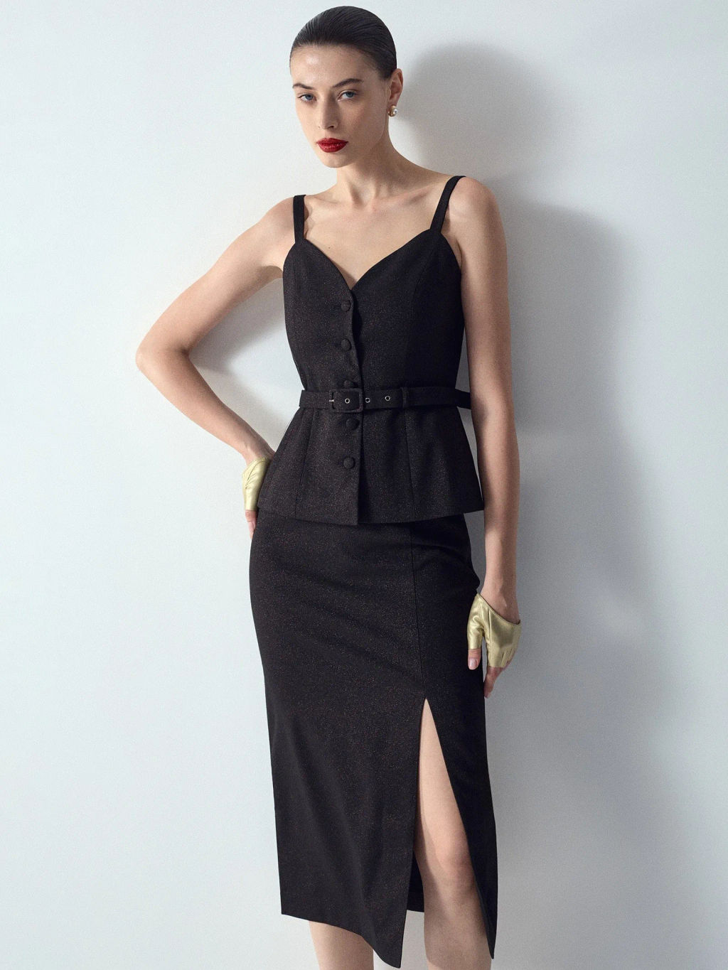 Юбка-карандаш миди - Emka фото 2