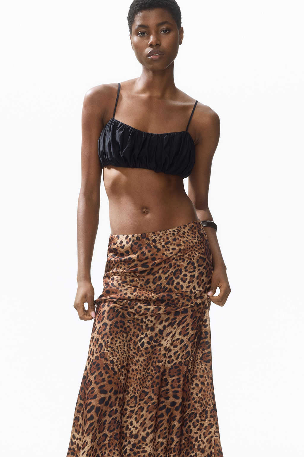 Falda lencera de sat?n - H&m фото 2