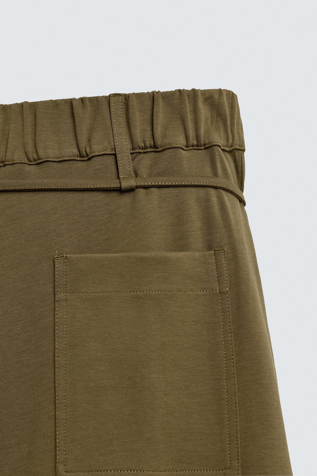 PLEATED DRAWSTRING TROUSERS - Zara фото 10