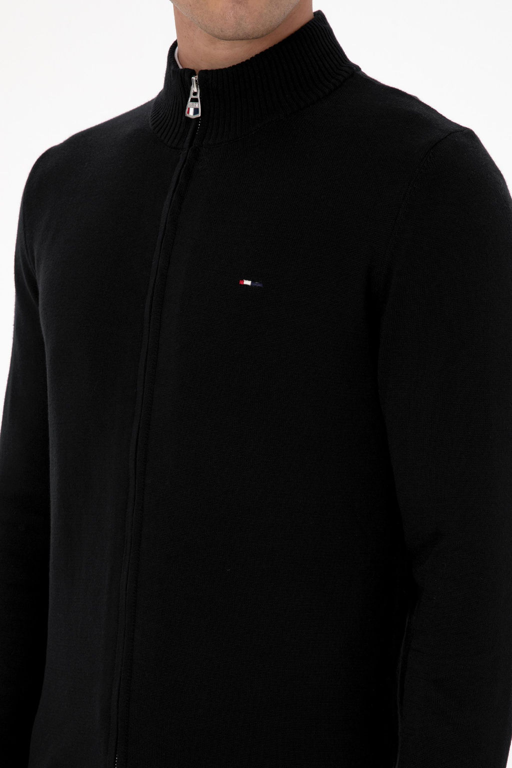 Erkek Slim Fit Siyah Basic Triko H_rka Sepette S_rpriz _ndirim - U.s. polo assn фото 14