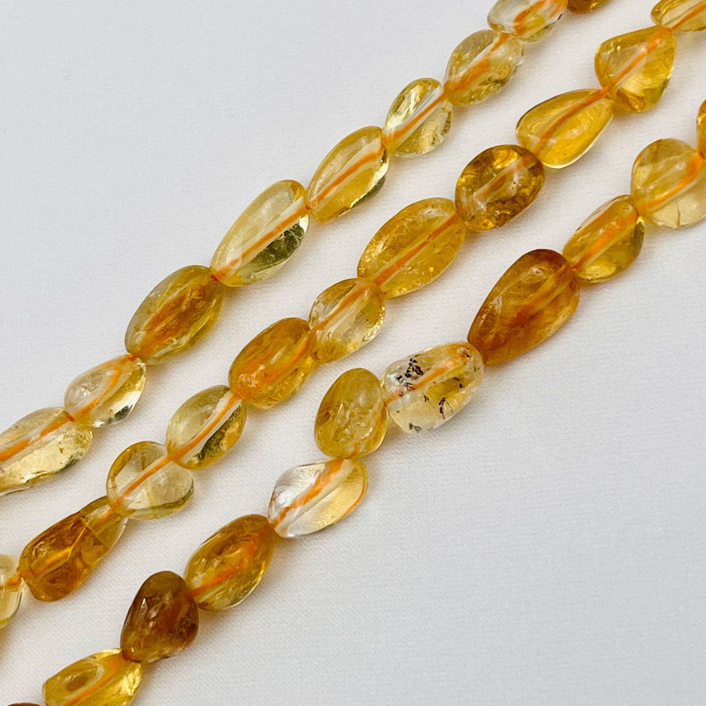Бусины для украшений из Цитрина