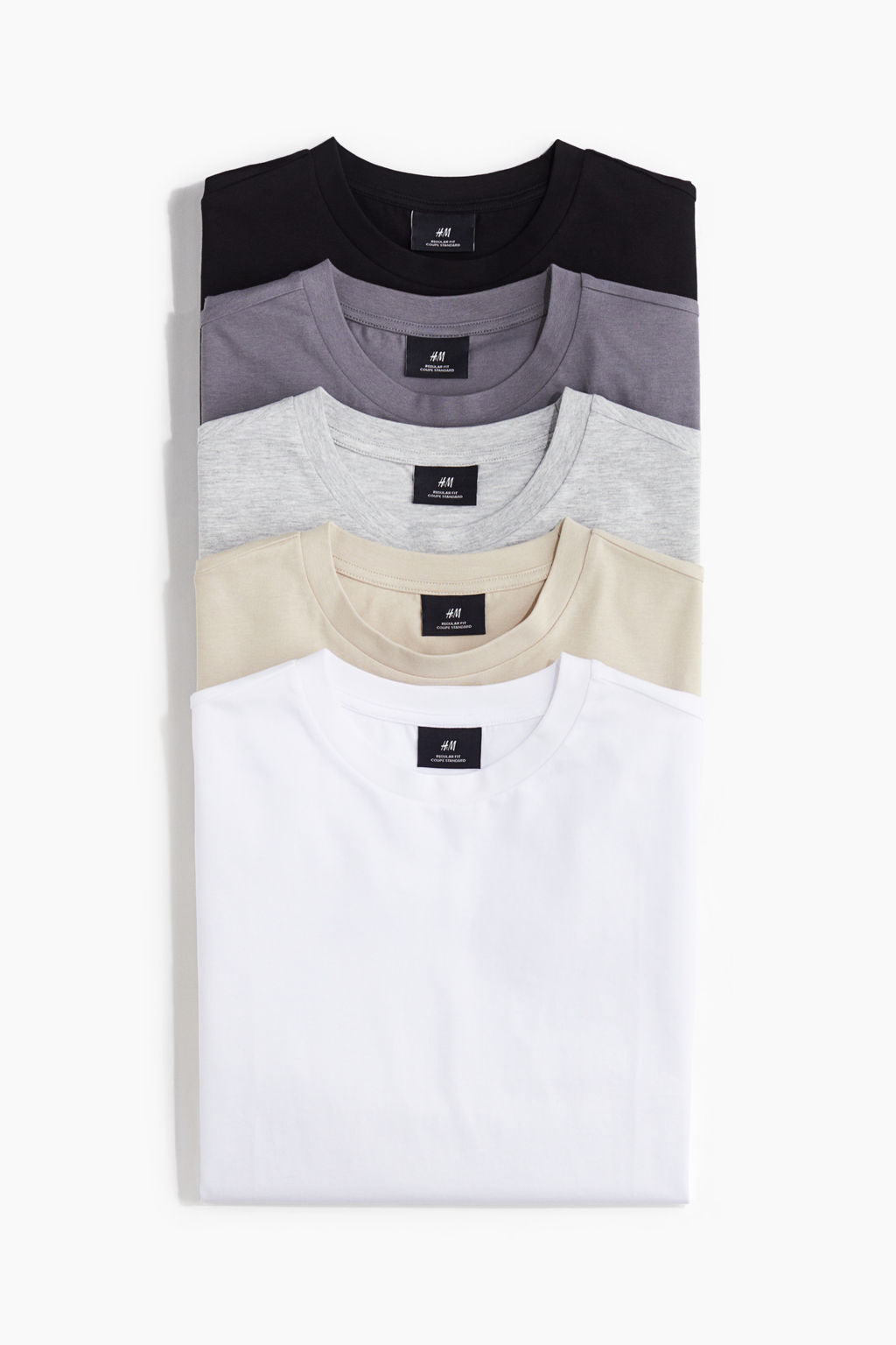 Pack de 5 camisetas Regular Fit - H&m фото 8