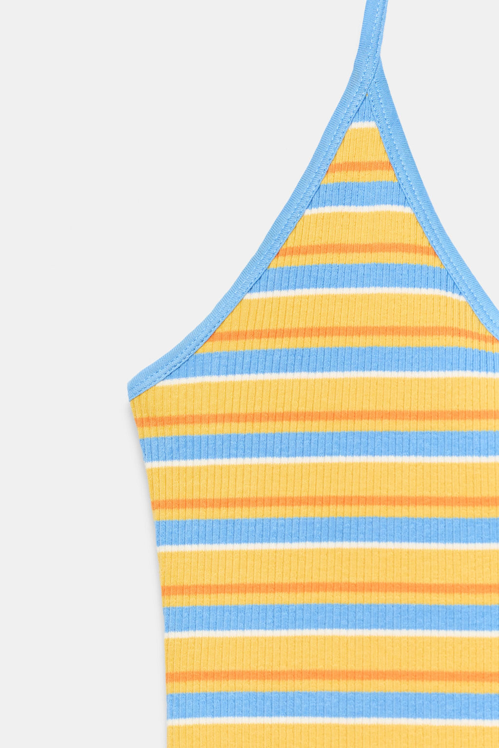 TOP HALTER RAYAS / Multicolor - Zara фото 5