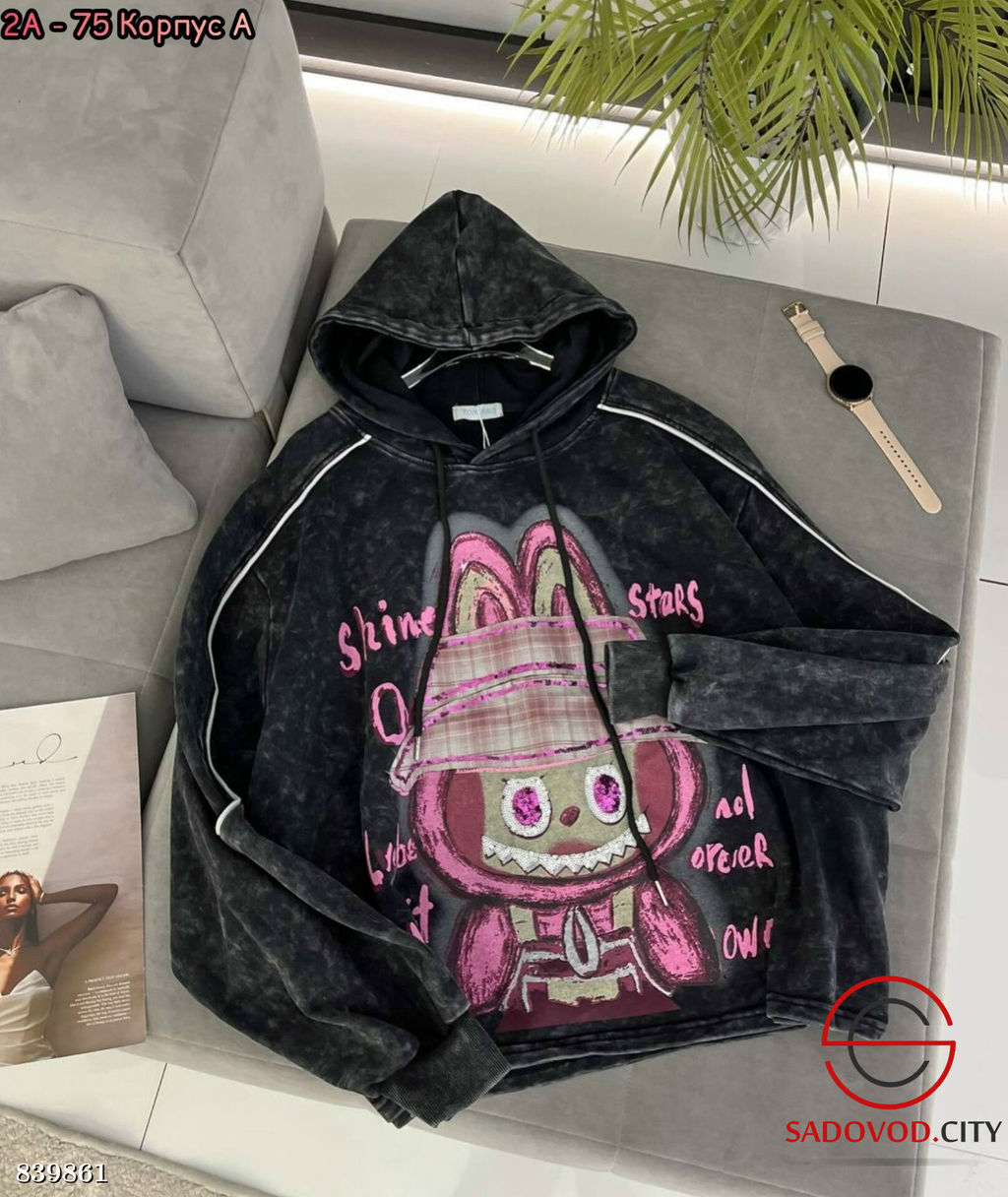 Толстовка женская с рисунком - Bruno фото 5