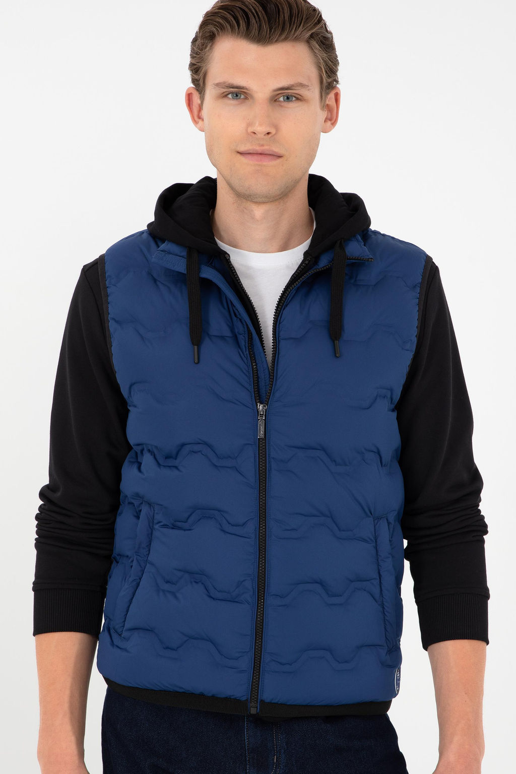 Мужской жилет цвета индиго - U.s. polo assn фото 3