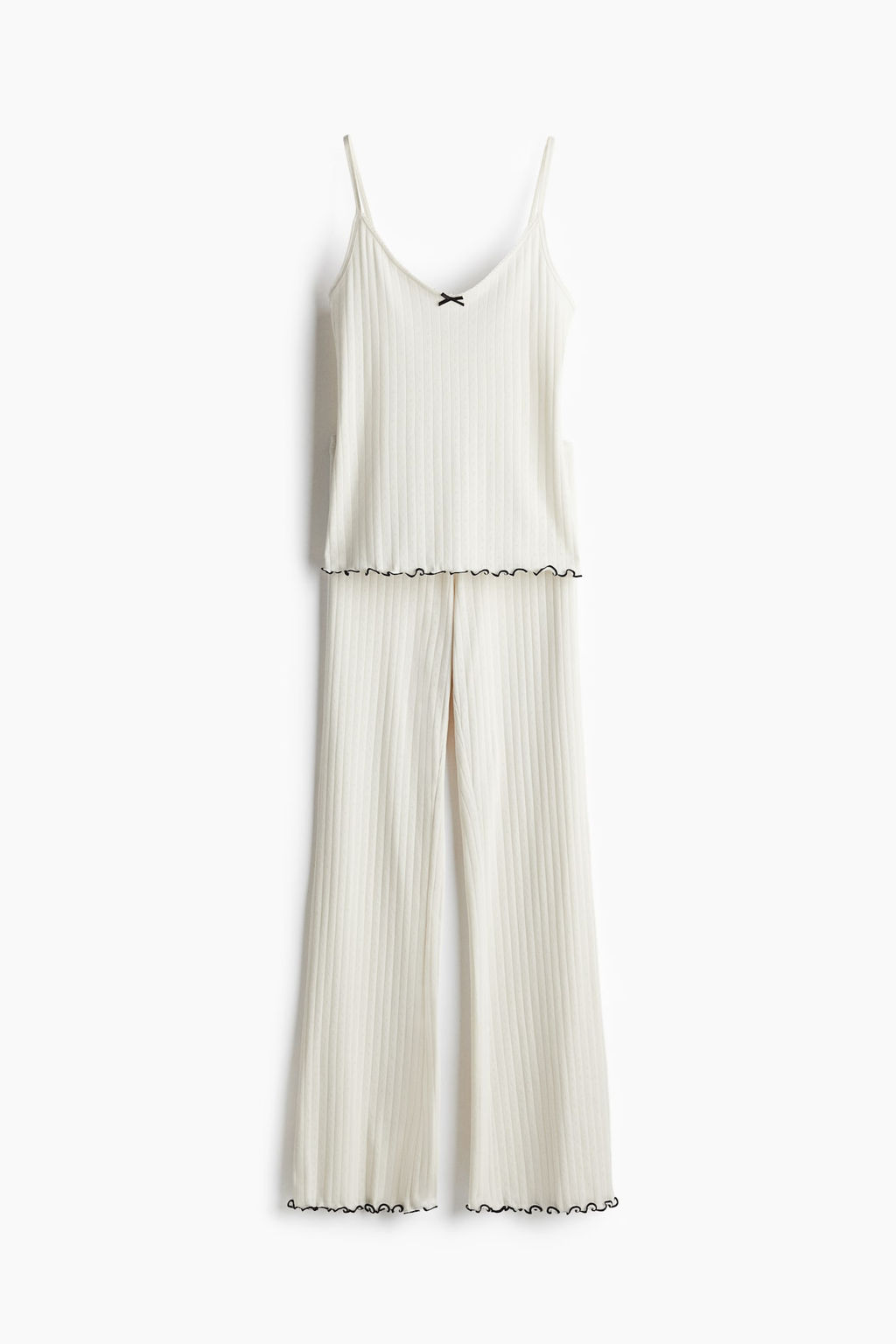 Pijama en punto pointelle - H&m фото 6