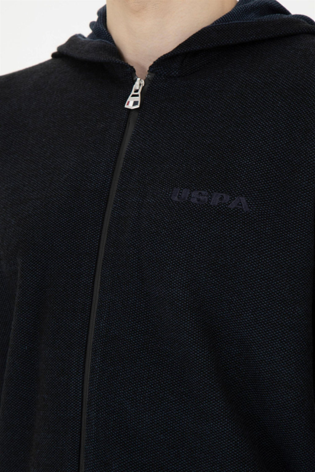 Кардиган мужской U. S. Polo Assn темно-синий из акрила - U.s. polo assn фото 7