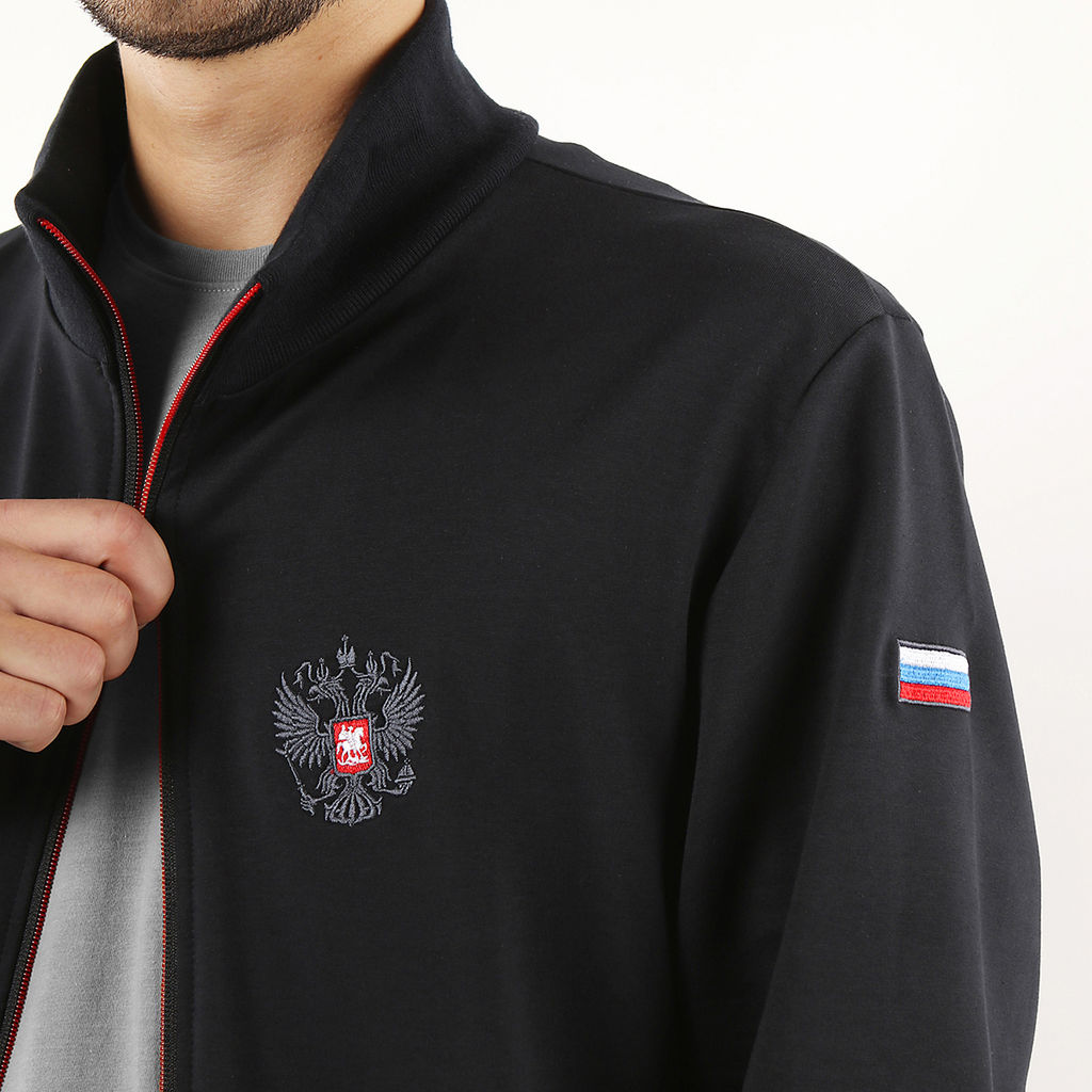 RODOS Спортивный костюм мужской весна/лето М-233/1 Синий/Красный  фото 7