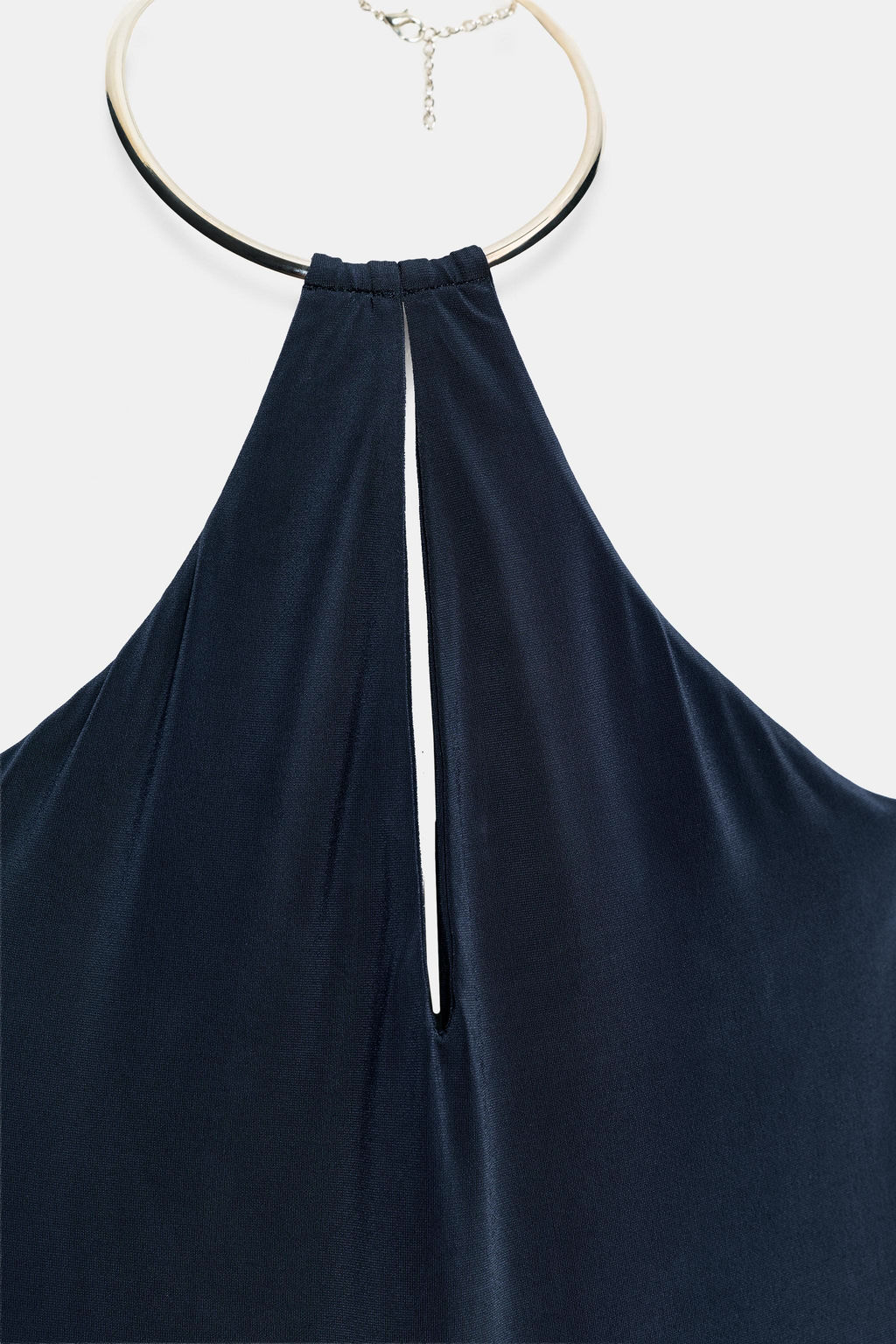 BODY HALTER CHOKER / Marino oscuro - Zara фото 3
