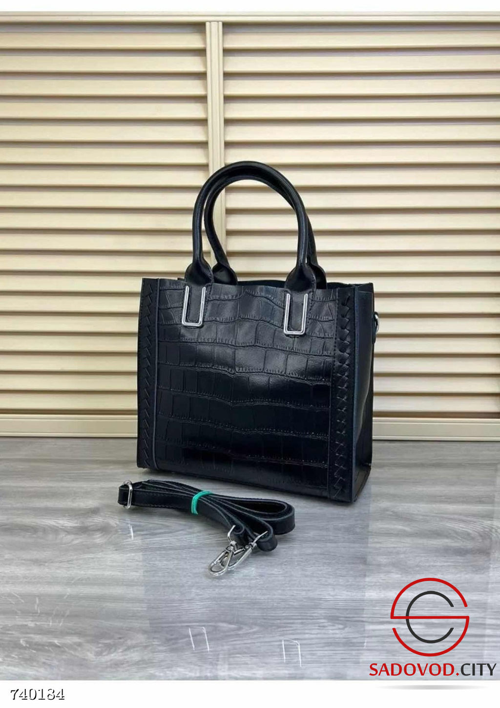 Сумка кожаная с ремешком - Bruno фото 5