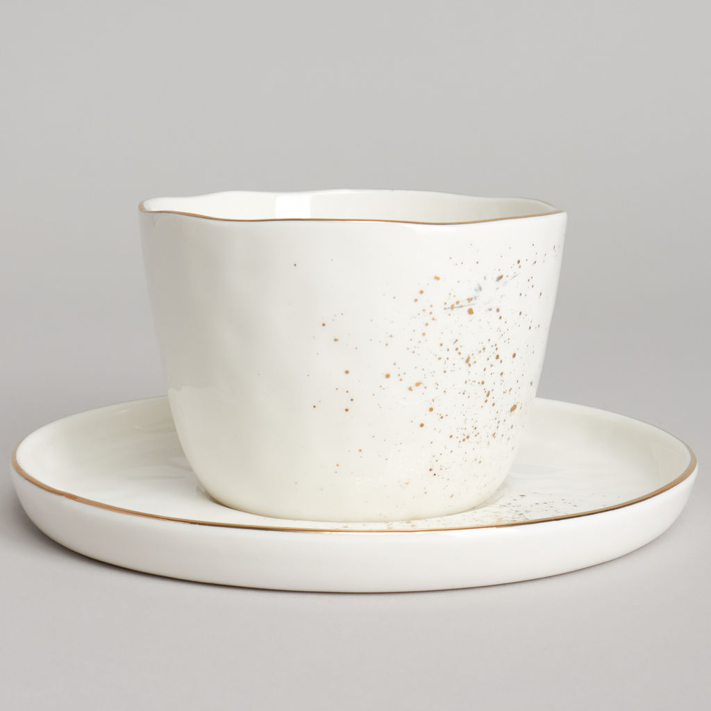 ЧАЙНЫЙ НАБОР BRONCO GOLD НА 2 ПЕР. 4 ПР. 200 МЛ  фото 3