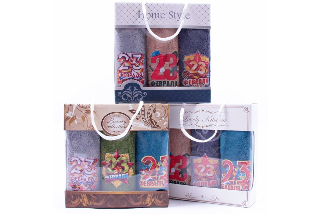 Набор полотенец микрофибра 2331-1800 в сумочке МР+МР+МР