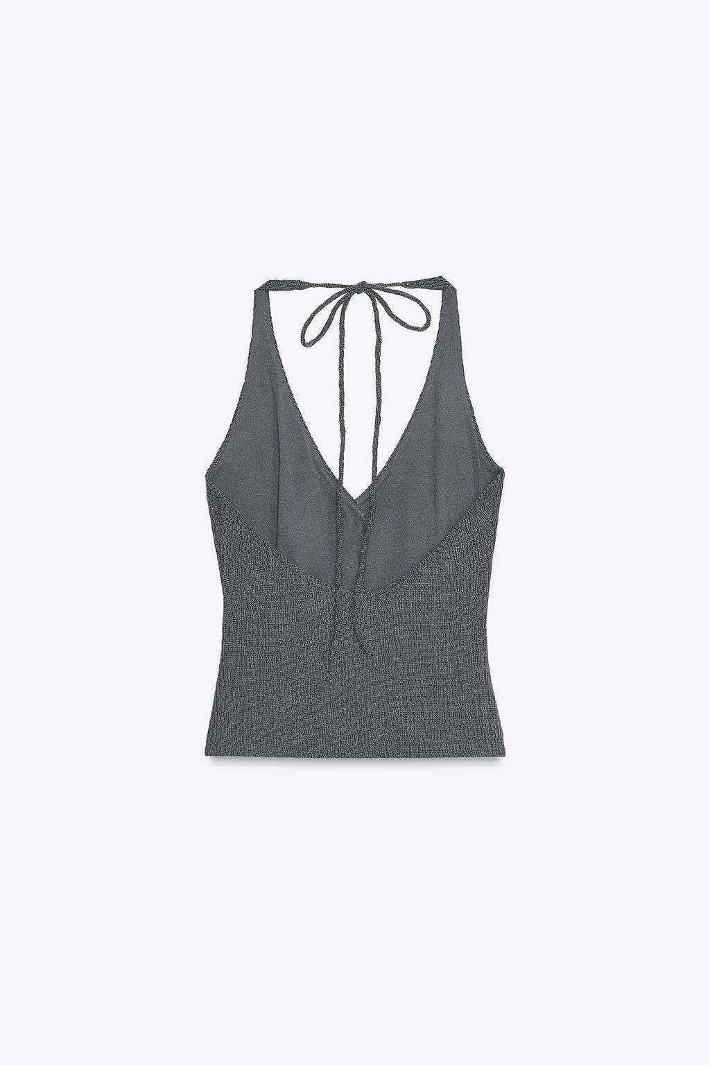 TEXTURED WAISTCOAT TOP - Zara фото 5