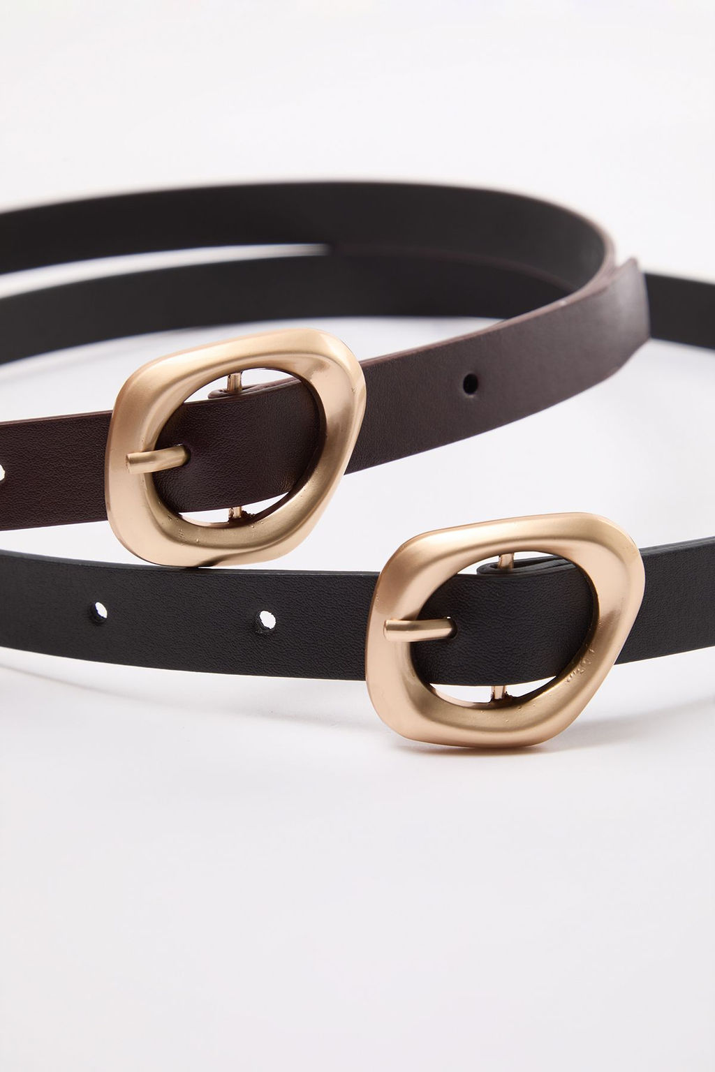 Siyah-Bordo Tokal? 2li Paket Deri Gorunumlu TWOAW25KE00010