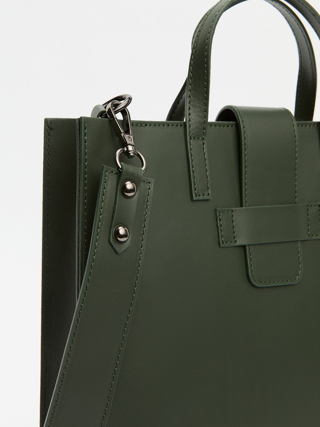 Женская сумка с ручками DIVAS BAG BEATRICE Артикул 3896286, серо-зеленый  фото 5