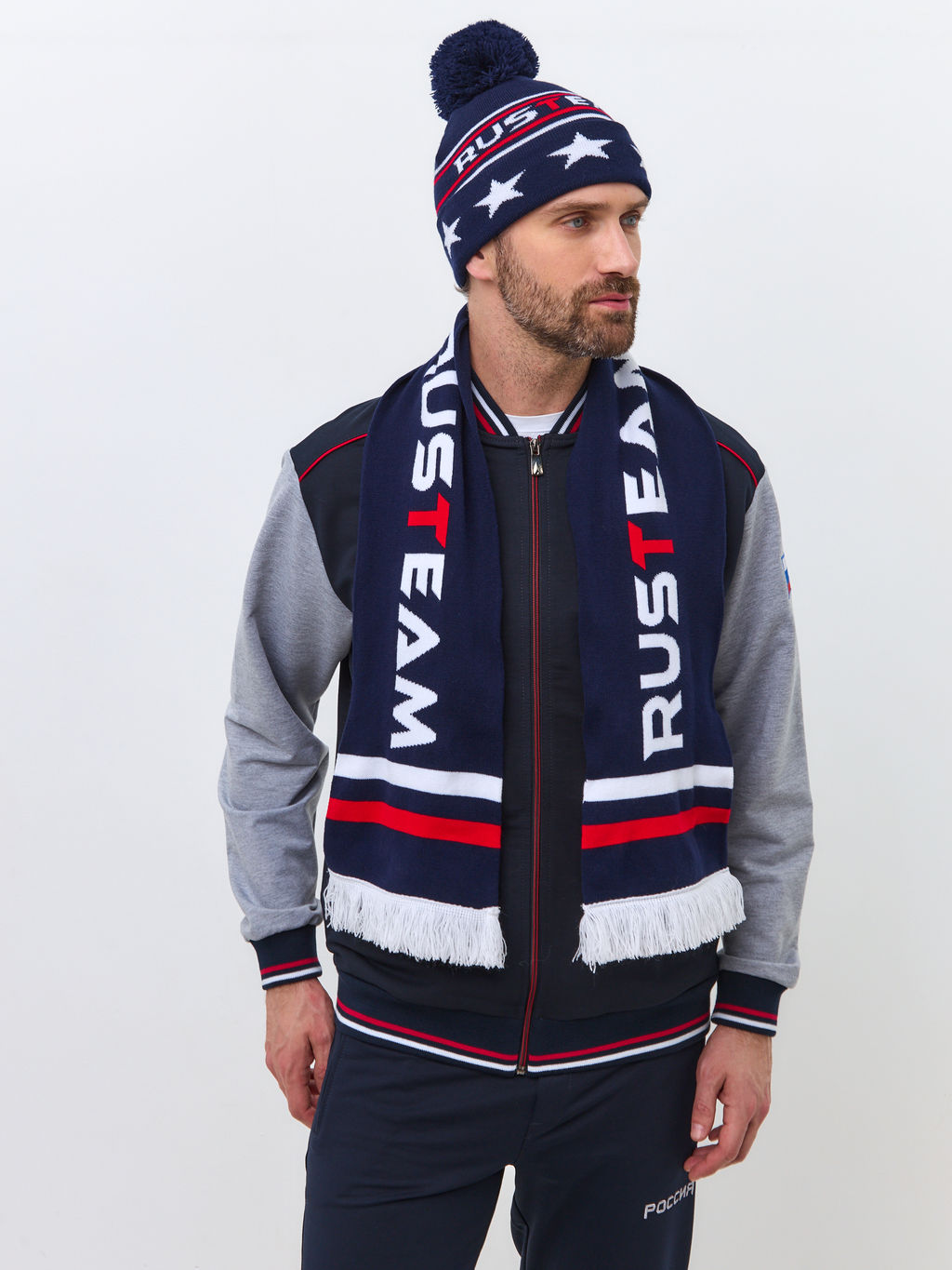 Шапка мужская RUSSIA 70M-RT-1834 - Rusteam фото 2