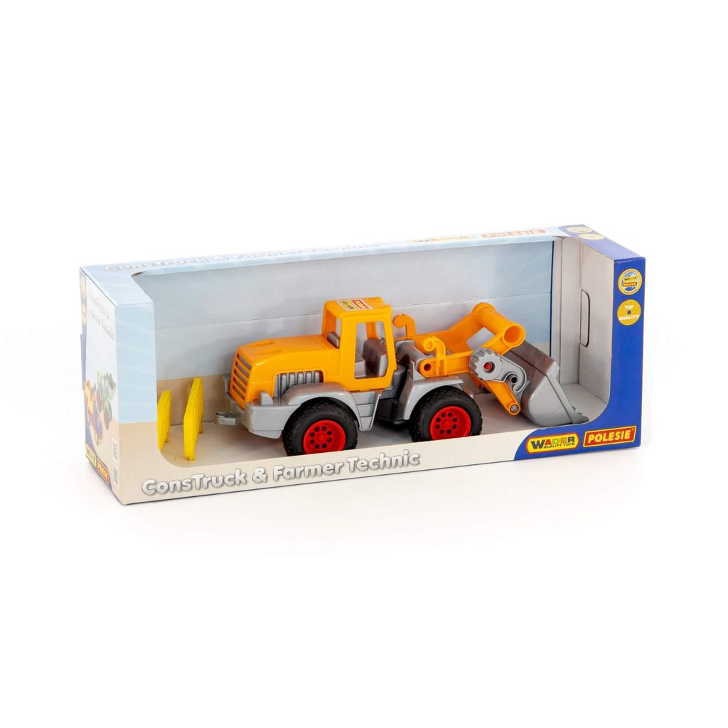 КонсТрак, трактор-погрузчик (в коробке) - Полесье фото 16
