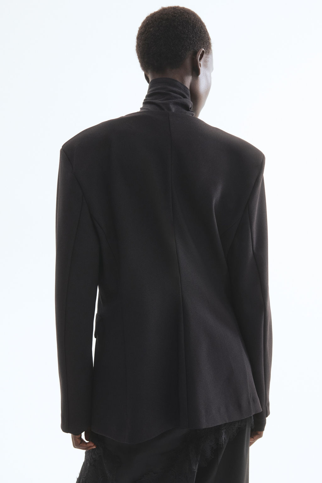 Blazer de punto sin cuello - H&m фото 5